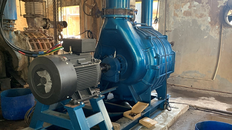 力久永磁電機在某礦業(yè)公司離心風(fēng)機上改造應(yīng)用